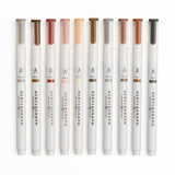 Archer and Olive - Quiet Corners | Set of 10 Acrylograph Pens