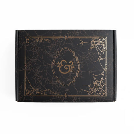 Unlock a world of haunting beauty with the Whispering Walls Halloween Box, an exclusive collection designed for journalers who adore gothic elegance and vintage mystery.