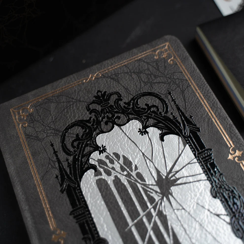 Unlock a world of haunting beauty with the Whispering Walls Halloween Box, an exclusive collection designed for journalers who adore gothic elegance and vintage mystery.