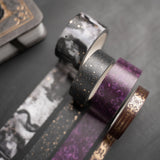 Unlock a world of haunting beauty with the Whispering Walls Halloween Box, an exclusive collection designed for journalers who adore gothic elegance and vintage mystery.