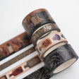 Turn every journal spread into an enchanted apothecary with the Apothecary Shelf Washi Tape Set.