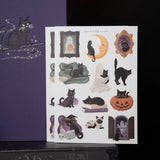 Bring a touch of playful Halloween magic to your journal with the Bewitched Sticker Set.