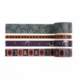 Celebrate the playful side of Halloween with the Bewitched Washi Tape Set.

Filled with friendly ghosts, curious black cats, moonlit skies, and charming vintage-inspired frames, this collection brings a touch of spooky sweetness to every page.
