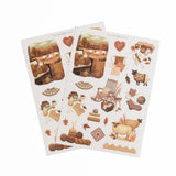Archer and Olive Sticker Set: Homespun