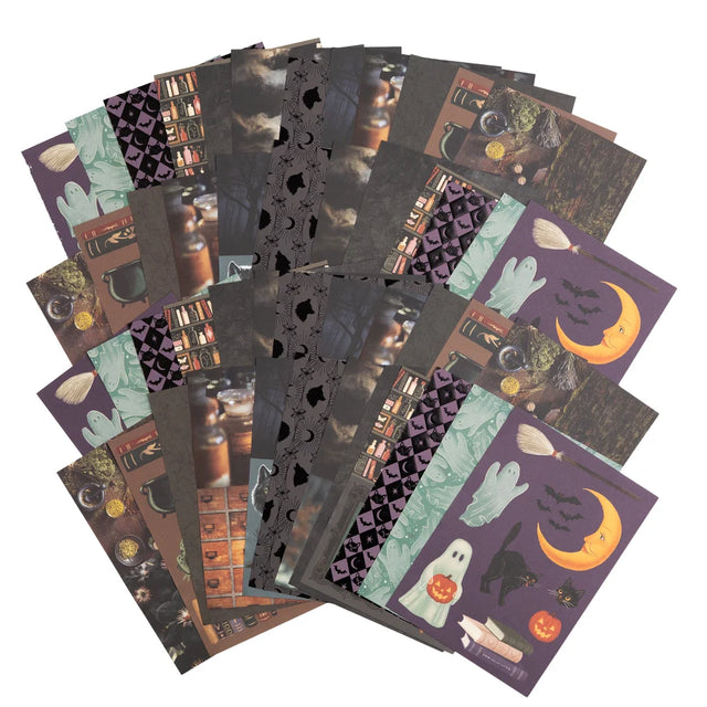 Archer and Olive Mystic Magic Collage Paper Pad

Fill your journal with mysterious charm using the Mystic Magic Collage Paper Book.