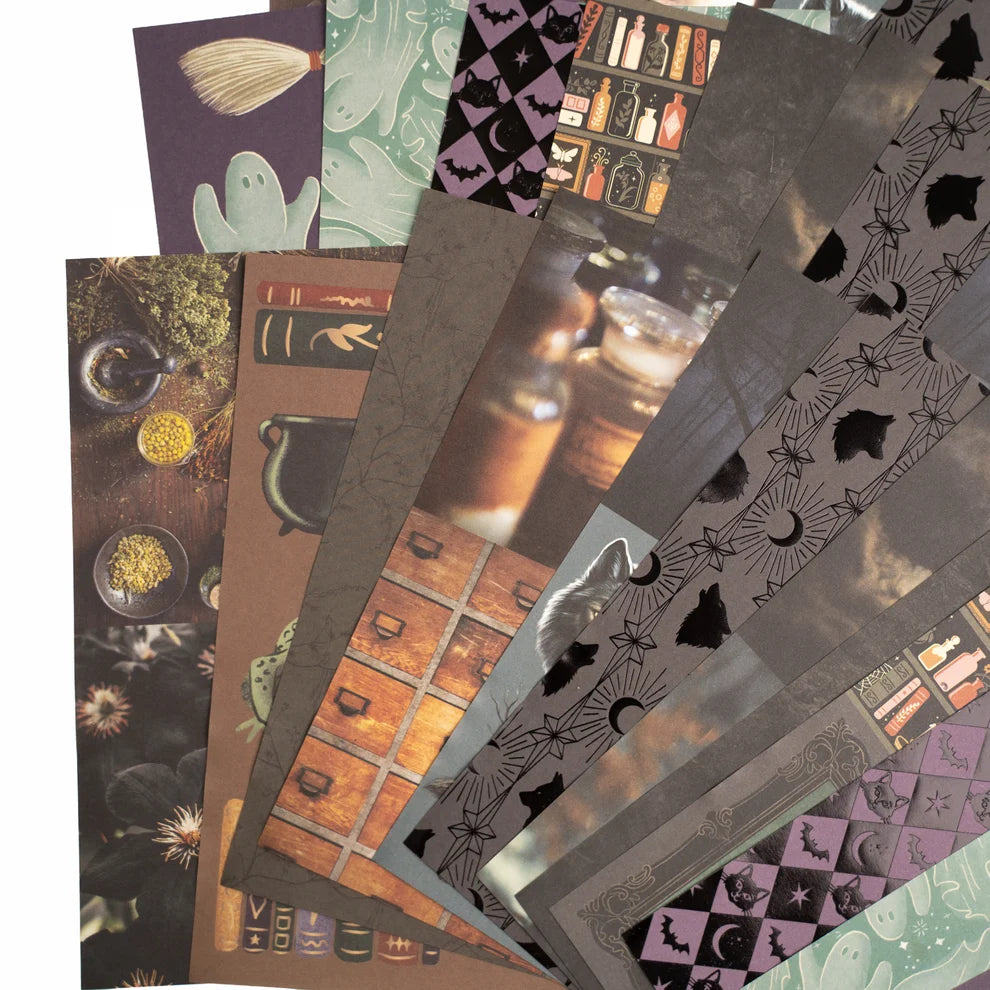Archer and Olive Mystic Magic Collage Paper Pad

Fill your journal with mysterious charm using the Mystic Magic Collage Paper Book.