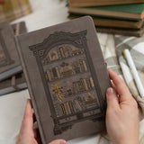 Archer and Olive Notebook: Bookshelf