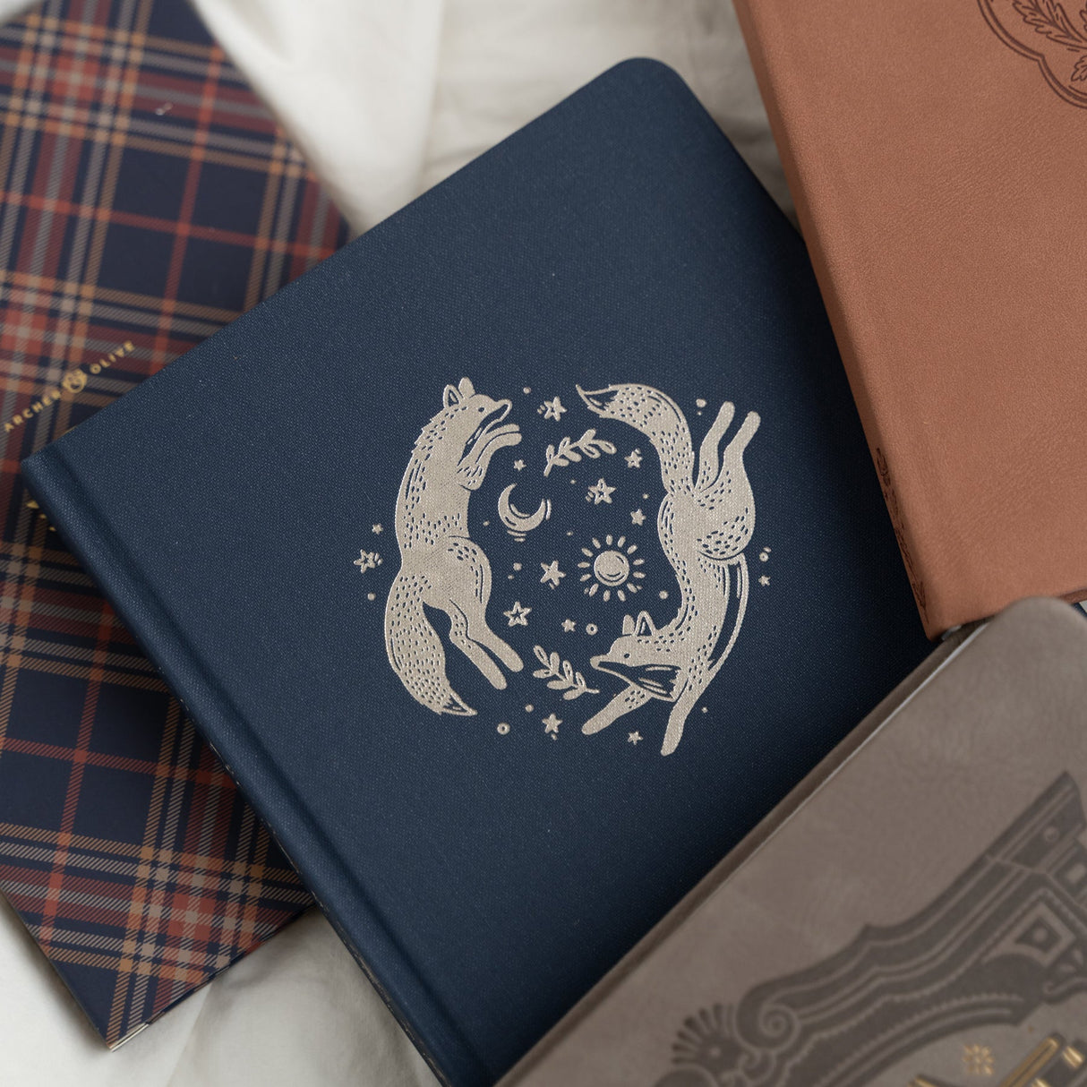 Archer and Olive Notebook: Forest Foxes