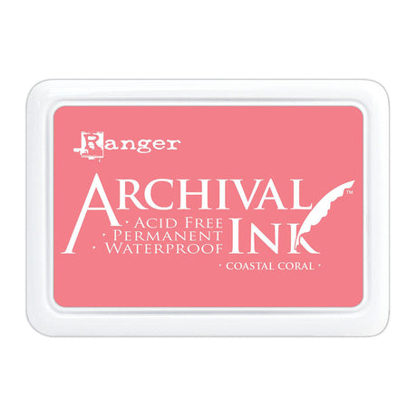 Ranger Archival Ink Pad - Coastal Coral