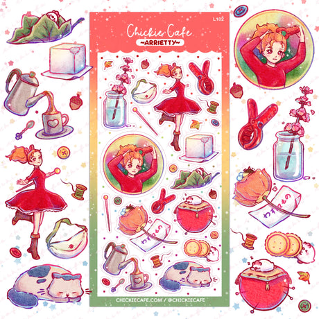 These stickers are perfect for decorating your personal belongings, journals, planners, penpal letters, or something you can stare at all day...basically, anything you want as long as it makes you happy

Details

Handmade
Vinyl Matte Velvety Soft Touch
Vinyl: UV Resistant, Waterproof, Weatherproof, Tearproof, Scratchproof
Advised using tweezers for easy removable of stickers&nbsp;
Dimension: 3" x 6.5" (Large)&nbsp;