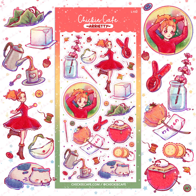 These stickers are perfect for decorating your personal belongings, journals, planners, penpal letters, or something you can stare at all day...basically, anything you want as long as it makes you happy

Details

Handmade
Vinyl Matte Velvety Soft Touch
Vinyl: UV Resistant, Waterproof, Weatherproof, Tearproof, Scratchproof
Advised using tweezers for easy removable of stickers&nbsp;
Dimension: 3" x 6.5" (Large)&nbsp;