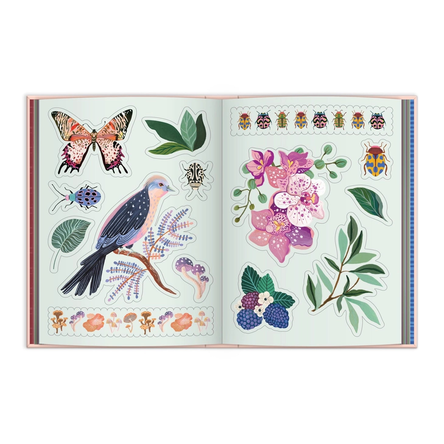 Art of the Forest Sticker Book

Explore the natural world through the artistic lens of Christine de Carvalho with this expansive 100-page sticker book. Featuring meticulously illustrated forest scenes and wildlife, each page invites creative expression and imaginative play.