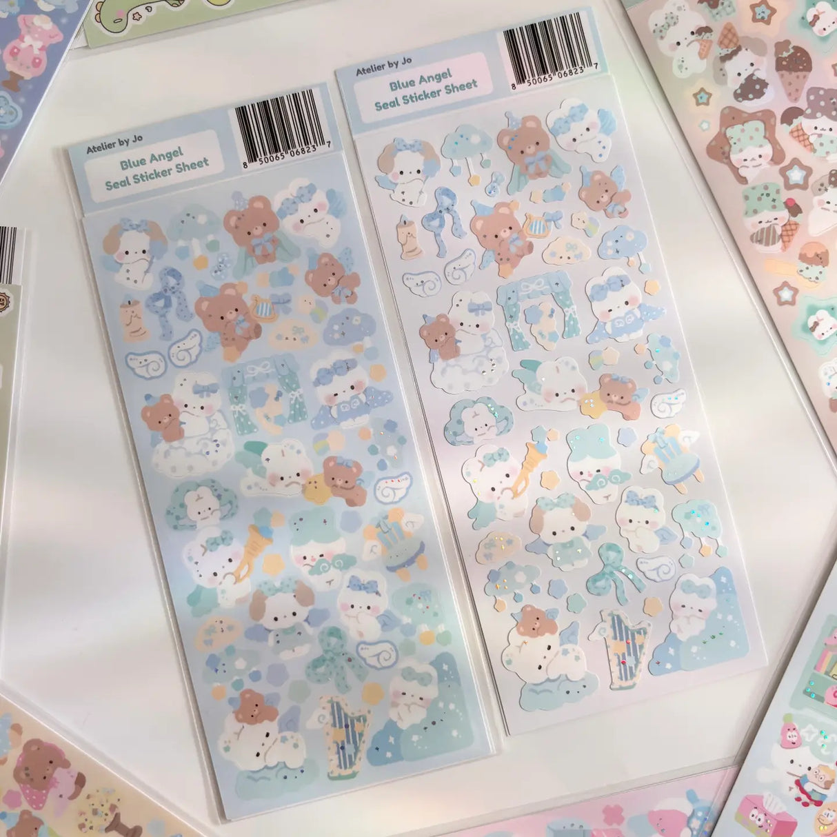Bring your journal pages to life with our sticker sheets featuring original illustrations and characters! Thoughtfully designed for journals, planners, and creative minds, each sheet is filled with unique, hand-drawn elements to help you express your thoughts and decorate your pages with personality. Perfect for daily journaling, mood tracking, scrapbooking, or enhancing your planner spreads, these stickers add a touch of magic to every moment you document.

Product Type: Sticker Sheet

Product Finish: Stan