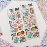 Atelier by Jo - Grocery Shopping Sticker Sheet