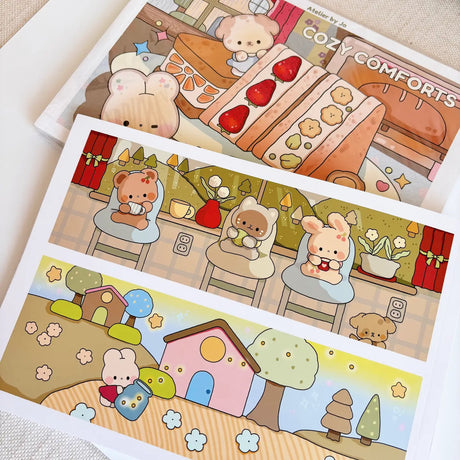 Atelier by Jo Coloring Book Vol. 1 - Cozy Comforts

Unwind and indulge in creativity with the Cozy Comforts Coloring Book – Volume 1 Revamp!


This beautifully refreshed edition features 30 original, full-page illustrations that celebrate the little things that make us feel warm, safe, and happy. Whether you’re curling up on a quiet afternoon or looking for a mindful break in your day, these cozy scenes invite you to relax, reflect, and color at your own pace.

˚ʚ♡ɞ˚ What to Expect:
☆ 30 original illustrati