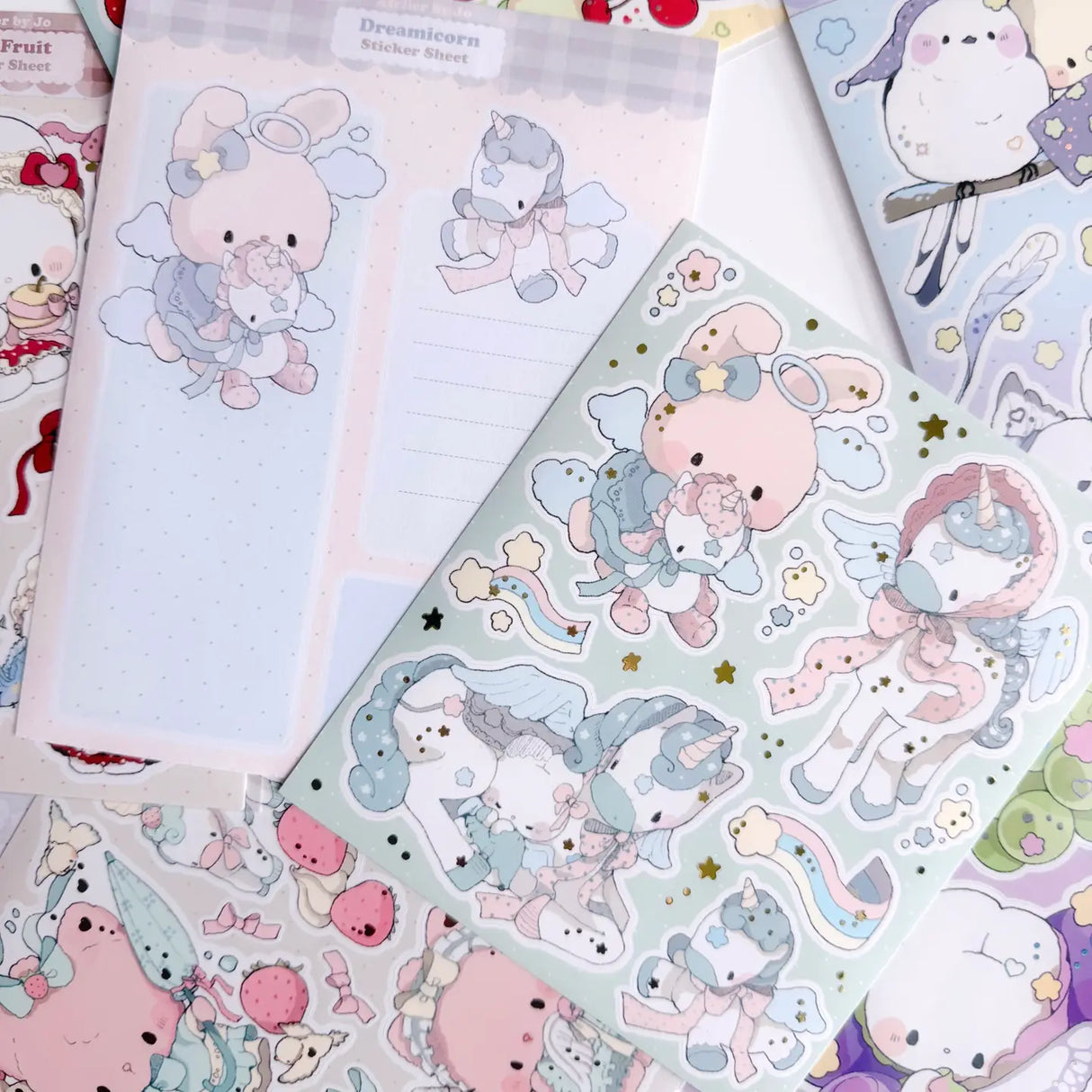 Introducing larger stickers to be the center of focus in your journal spreads! These detailed, illustrated stickers will add a cozy flair to any journal.

Product details:

135 mm x 160 mm sticker sheet.
Matte with Foil
135 mm x 180 mm memo sticker sheet backing - writable.