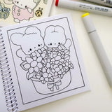 Cozy Creativity Anywhere with the Atelier by Jo Pocket Coloring Book! ✨

Bring Cotton and Pluto along on your everyday adventures with this adorable Pocket Coloring Book featuring simple and cozy Atelier by Jo character pages! Filled with 20 original illustrations in a compact 4 x 5 inch format, this spiral-bound mini coloring book is designed for relaxing, stress-free coloring anytime and anywhere.

Featuring sweet character moments, cute everyday scenes, and easy-to-color designs, this collection is perfe