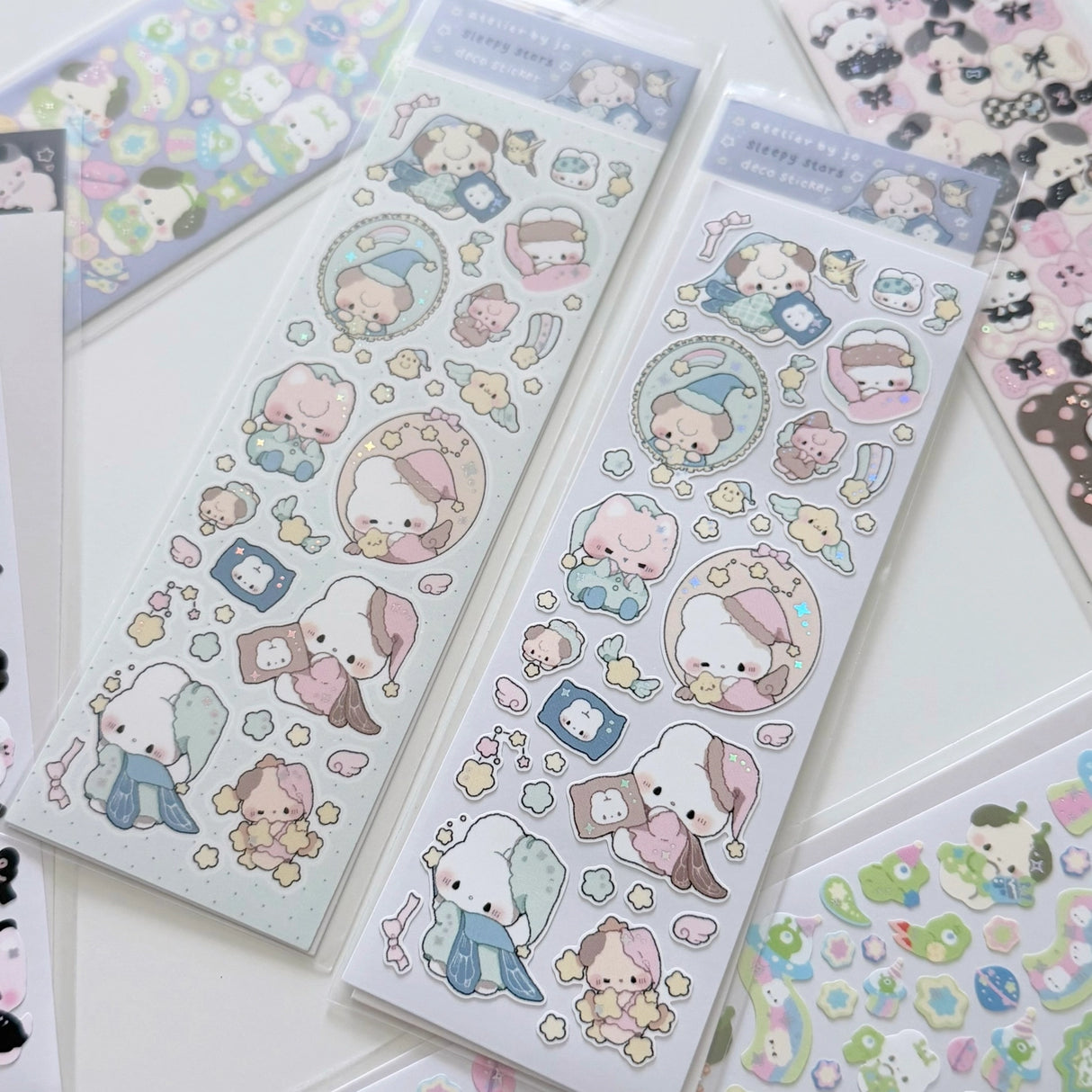 Bring your journal pages to life with our sticker sheets featuring original illustrations and characters! Thoughtfully designed for journals, planners, and creative minds, each sheet is filled with unique, hand-drawn elements to help you express your thoughts and decorate your pages with personality. Perfect for daily journaling, mood tracking, scrapbooking, or enhancing your planner spreads, these stickers add a touch of magic to every moment you document.
