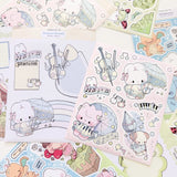 Atelier by Jo Large Sticker Sheet - Musical Season

Introducing larger stickers to be the center of focus in your journal spreads! These detailed, illustrated stickers will add a cozy flair to any journal.