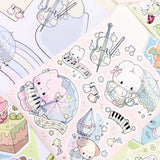 Atelier by Jo Large Sticker Sheet - Musical Season

Introducing larger stickers to be the center of focus in your journal spreads! These detailed, illustrated stickers will add a cozy flair to any journal.