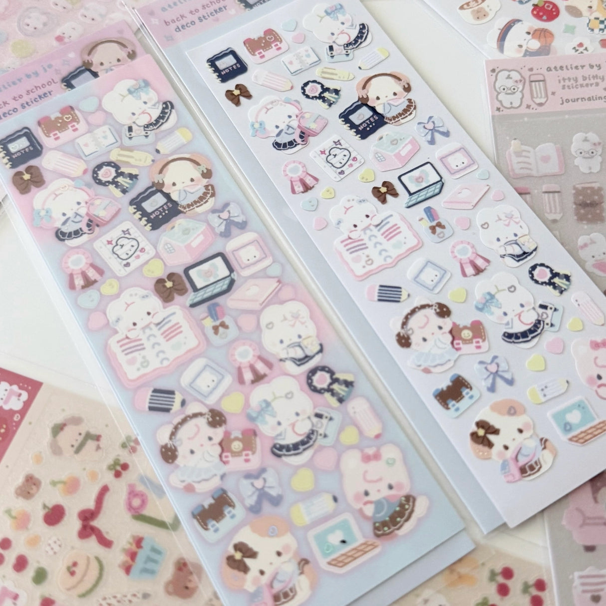 Bring your journal pages to life with our sticker sheets featuring original illustrations and characters! Thoughtfully designed for journals, planners, and creative minds, each sheet is filled with unique, hand-drawn elements to help you express your thoughts and decorate your pages with personality. Perfect for daily journaling, mood tracking, scrapbooking, or enhancing your planner spreads, these stickers add a touch of magic to every moment you document.