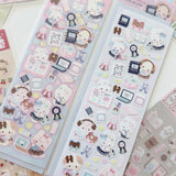 Bring your journal pages to life with our sticker sheets featuring original illustrations and characters! Thoughtfully designed for journals, planners, and creative minds, each sheet is filled with unique, hand-drawn elements to help you express your thoughts and decorate your pages with personality. Perfect for daily journaling, mood tracking, scrapbooking, or enhancing your planner spreads, these stickers add a touch of magic to every moment you document.