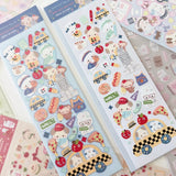Bring your journal pages to life with our sticker sheets featuring original illustrations and characters! Thoughtfully designed for journals, planners, and creative minds, each sheet is filled with unique, hand-drawn elements to help you express your thoughts and decorate your pages with personality. Perfect for daily journaling, mood tracking, scrapbooking, or enhancing your planner spreads, these stickers add a touch of magic to every moment you document.