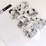 Introducing stamps that are easy to remove, clean, and store! Perfect for adding a finishing touch to your journal without adding bulk. Recommended to use in parallel with acrylic stamp blocks.