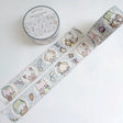 Two new washi tapes to add to your collection, these designs will definitely add a cozy and vintage vibe to any journal spread. Choose between the strawberry pink and the vintage blue cuddly portraits!

Product details:

20 mm x 10 m
Washi Material