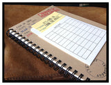 Author of Her Biography Inspirational 5 X 7 Handmade Notebook
