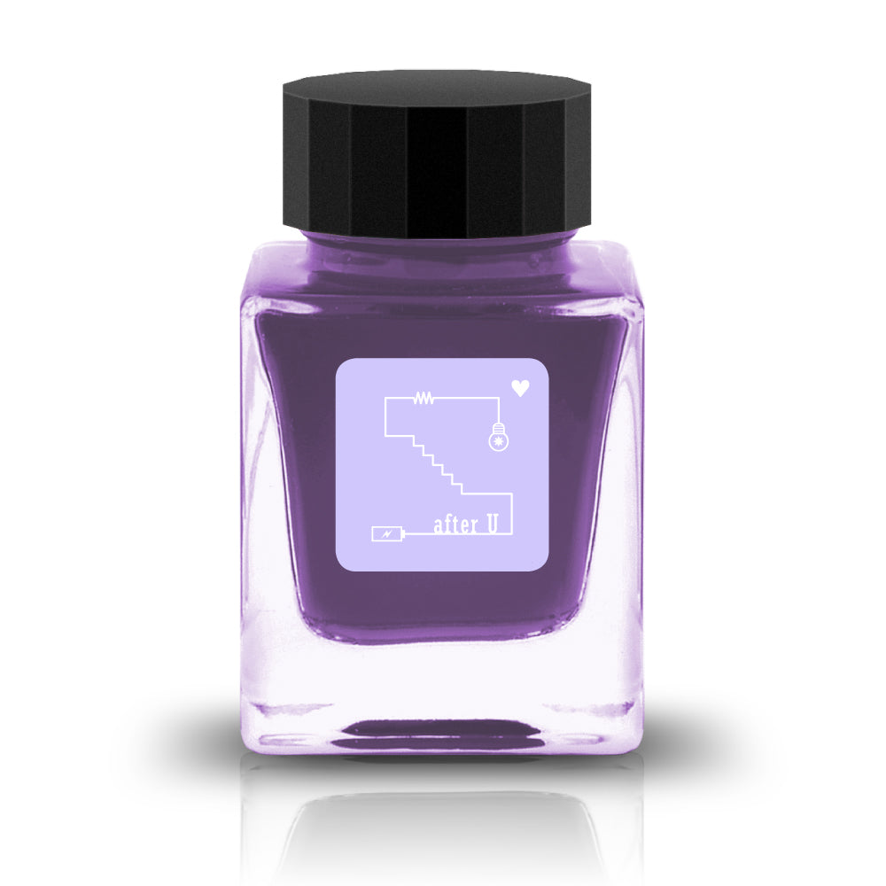 after U Ink

The Baby Color Collection features pastel colors to add whimsy and softness to your writing. Many colors feature a "U" in the title to reemphasize the soft nature of the colors.

RGB: 208, 199, 252
Lavender

30 ml