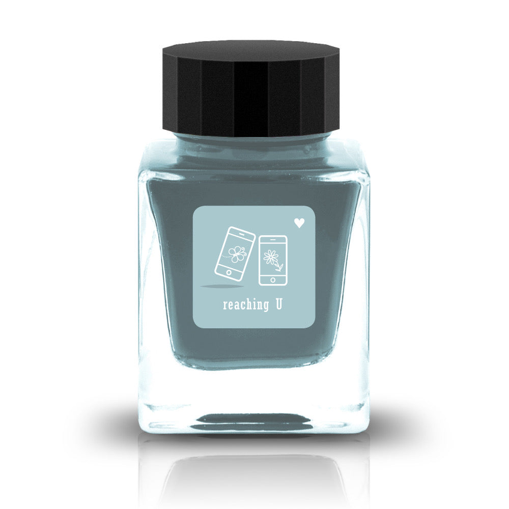 reaching U Ink

The Baby Color Collection features pastel colors to add whimsy and softness to your writing. Many colors feature a "U" in the title to reemphasize the soft nature of the colors.

RGB: 170, 201, 206
Pastel Blue

30 ml