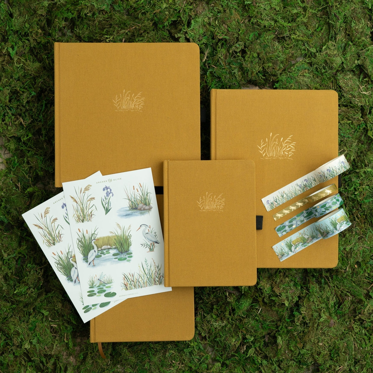Archer and Olive B6 Gentle Breeze: Dot Grid Notebook – Little