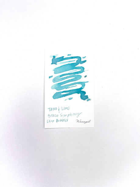 TONO & LIMS Breeze Symphony Soap Bubbles Ink