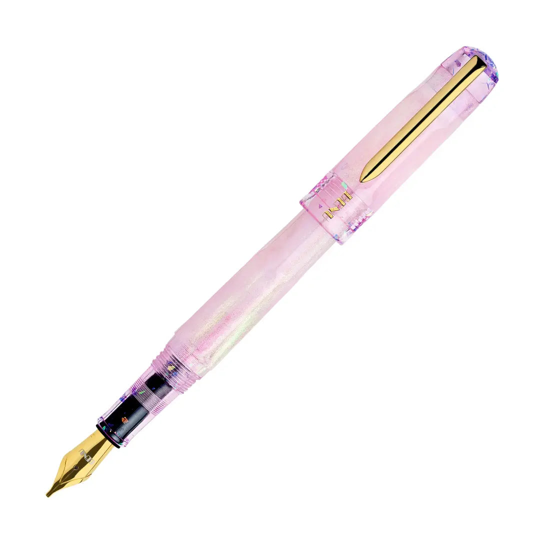 BENU Talisman Fountain Pen - Pink Opal

Inspired by the soft beauty and symbolism of the Pink Opal stone, Pink Opal joins BENU’s Talisman Collection — a series dedicated to legendary substances, natural materials, and symbols believed to carry meaning, protection, or good fortune across cultures and history.


The design captures the delicate character of pink opal through a palette that shifts between gentle cotton pink and soft lavender tones. Pronounced pearlescent effects and light-shifting properties c
