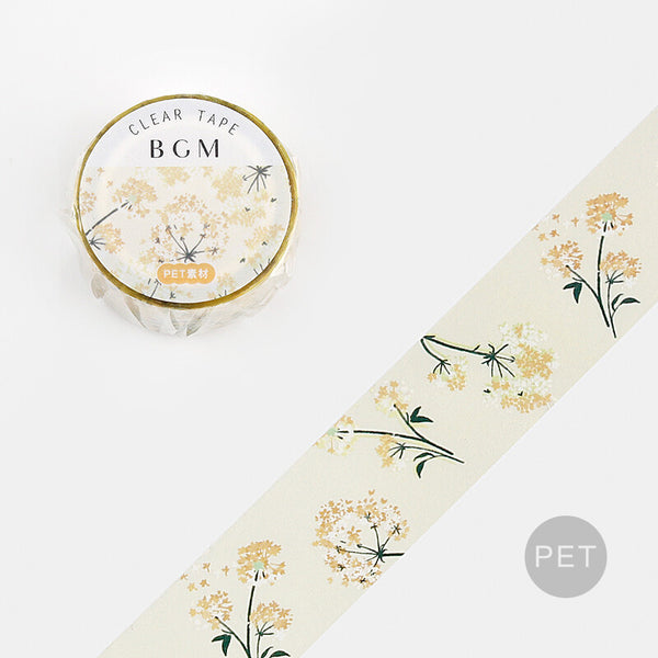 Flower Yellow PET Tape