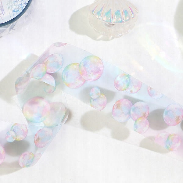 Bubbles PET Clear Tape