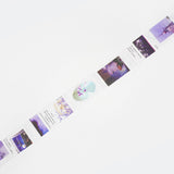 BGM Color City Purple Washi Tape