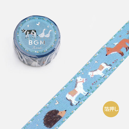 Embroidered Ribbon Ranch Tales Washi Tape
