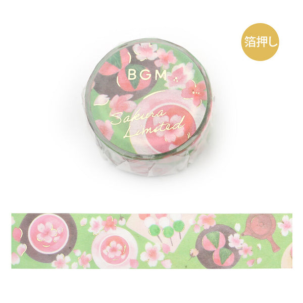 Sakura Tea & Snacks Washi Tape