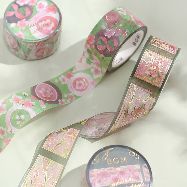 Sakura Stained Glass Washi Tape
