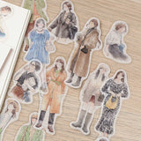 Cherie Daikanyama Girl Flake Sticker