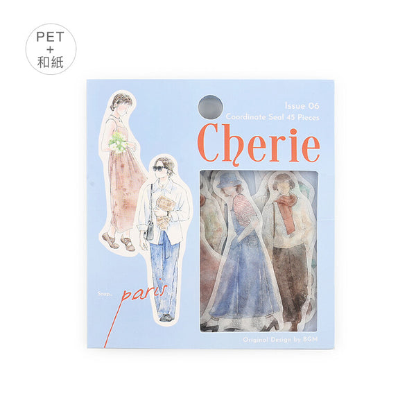 BGM Cherie Paris Girl Flake Sticker