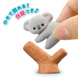 Introducing a brand new flocked figure series: Baby Koala! These gentle and sleepy koalas cling adorably to their tree branches and bring a sense of calm and cuteness wherever they go. Made with soft flocked material, they’re perfect as a collectible or display item. 🍼