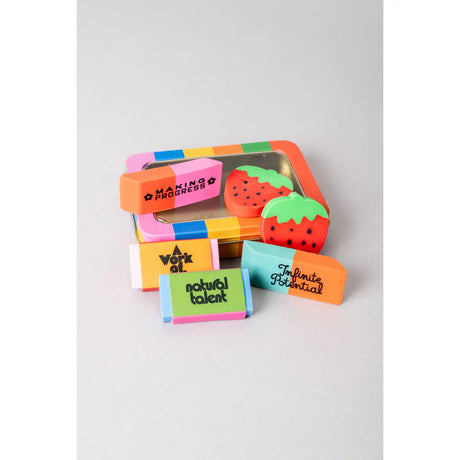 Bando Eraser Tin Set: Infinite Potential