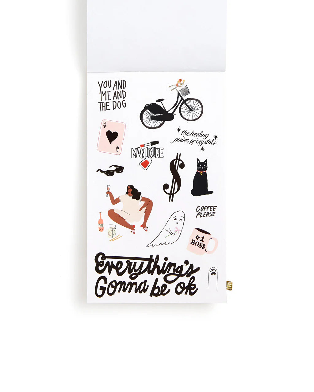 We’ve done it again! And by “it” we mean we made another sticker book, of course. This one is full of colorful stickers designed by us and some of our really cool artist friends. They're great for planners, phones, and faces and for the first time ever, all 700+ (yeah, you read that right) are arranged by color.