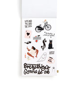 We’ve done it again! And by “it” we mean we made another sticker book, of course. This one is full of colorful stickers designed by us and some of our really cool artist friends. They're great for planners, phones, and faces and for the first time ever, all 700+ (yeah, you read that right) are arranged by color.