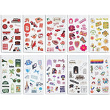 It wouldn’t be a planner release without a new sticker book! And this one is really, really, really good. It has 35 pages with over 700 stickers—featuring everything from important reminders to cute dogs to words of encouragement.