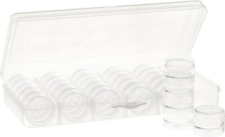 Bead Storage Box with 6 Container Stacks