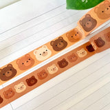 Bear Bear Bear Washi Tape
